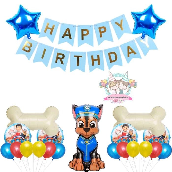 

Terlaris WINDBLOWN BALON PAKET ULANG TAHUN ANAK PAW PATROL CHASE MIGHTY PUPPY DOG / HBD BIRTHDAY