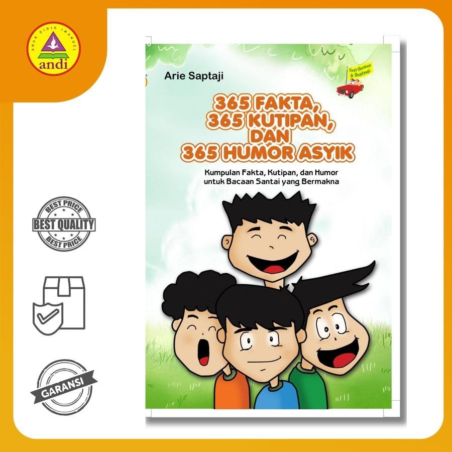 Buku Rohani Andi - 365 Fakta, Kutipan, dan Humor Asyik untuk Bacaan Santai yang Bermakna - Books