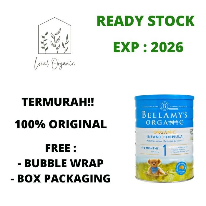 Bellamy's Bellamys Organic STEP 1 INFANT FORMULA (0-6months)