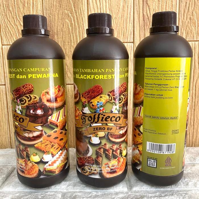 

Lecy.store2 TOFFIECO ZERO BLACKFOREST 1 KG - PERISA PASTA BLACKFOREST TOFFIECO