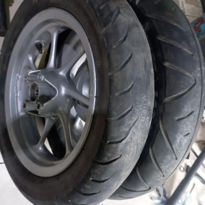 Velg Racing Depan Scoopy F1 2017-2019 Scoopy Ring 12 Original K93 Assy