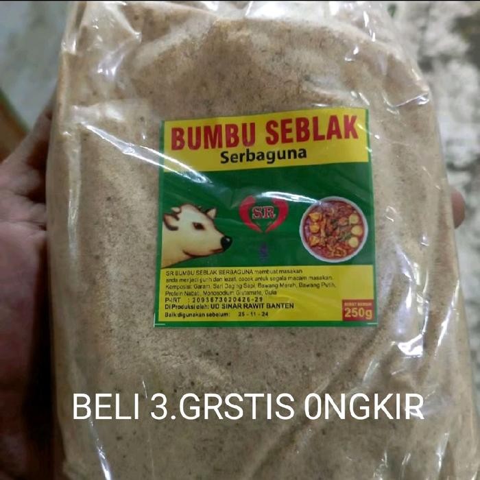 

VH773 bumbu seblak ( 250 gram )serbaguna bungbu murah asli CAp SR.kaldu sapi yg di buat dari bahan