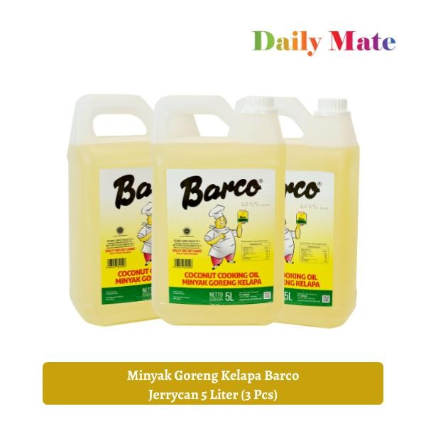 

Paket Minyak Goreng Kelapa Jerrycan 5 liter - 3 pcs