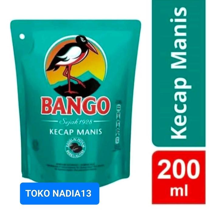 

kecap Bango 200ml x 12pcs Saus Hitam Makanan Bahan Instan Kedelai Masakan