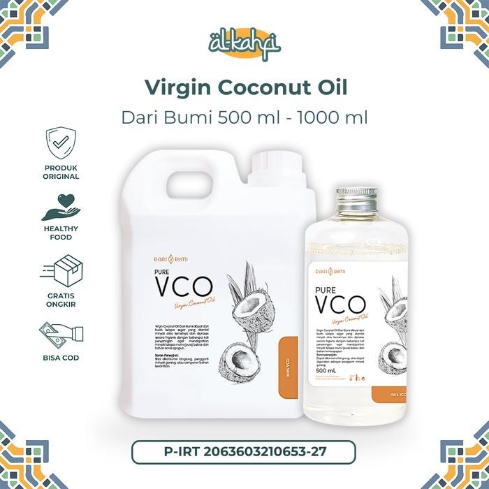 

VCO Virgin Coconut Oil 1 Liter - Dari Bumi Minyak kelapa Murni