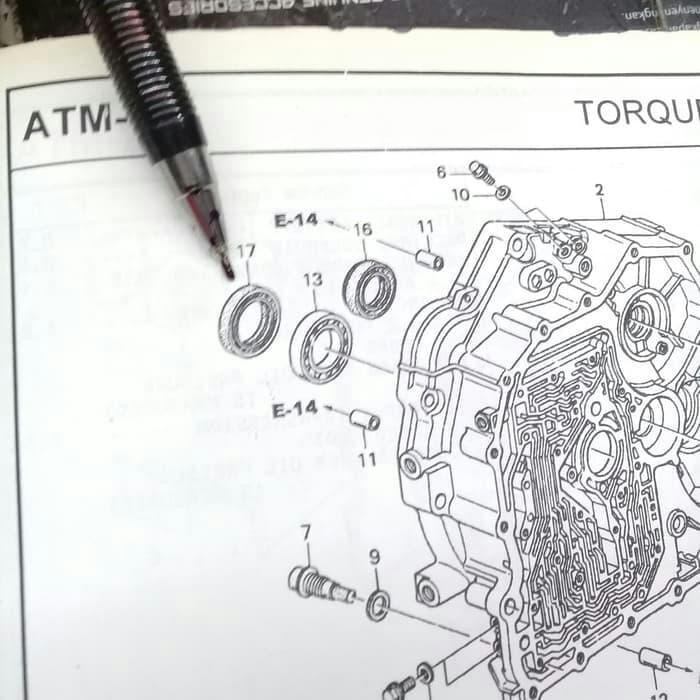 SEAL CONVAITER GEARBOX MATIC ODYSSEY RB1 DAN ODYSSEY RB3