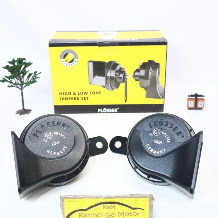 Ready KLAKSON KEONG BMW FLOSSER FANFARE GERMANY 12V - KLAKSON KEONG FLOSSER