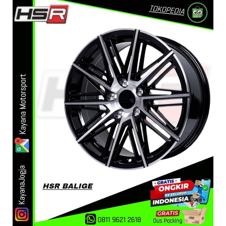 Ready Velg Mobil Murah TAKIKAWA 10453 HSR Ring 17 Untuk Mobil Nissan Juke