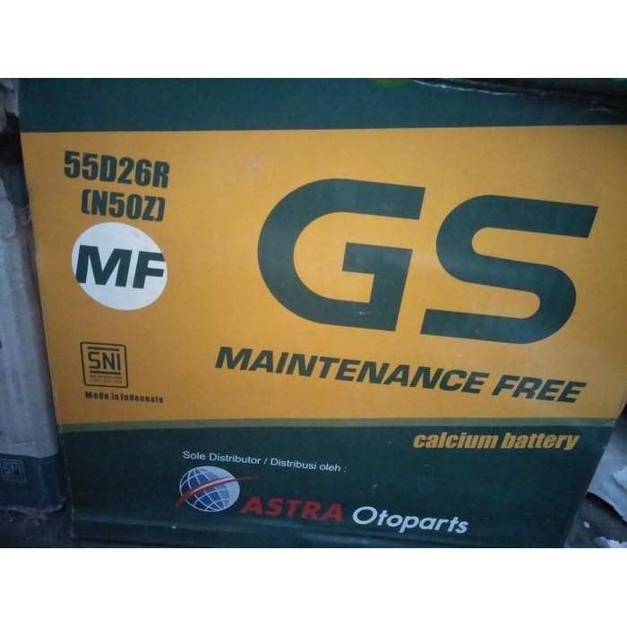 Ready Aki/accu n50z gs astra mf (60ah)