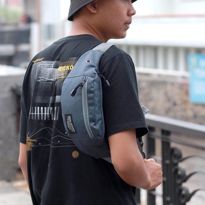Tas Selempang Dada Pria Murah Waistbag Distro Tas Pinggang Kecil Cowok
