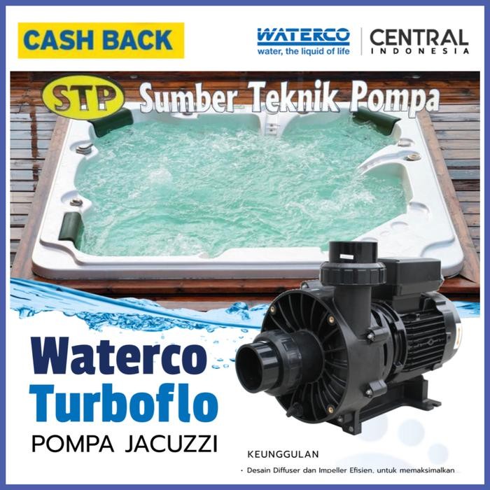 WATERCO 2 HP CENTRIFUGAL. SEA WATER. JACUZZI PUMP