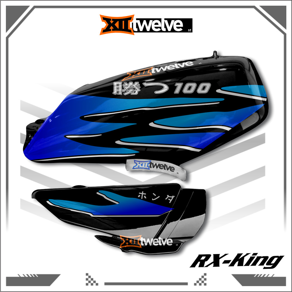 STRIPING STICKER RX KING VARIASI WIN100