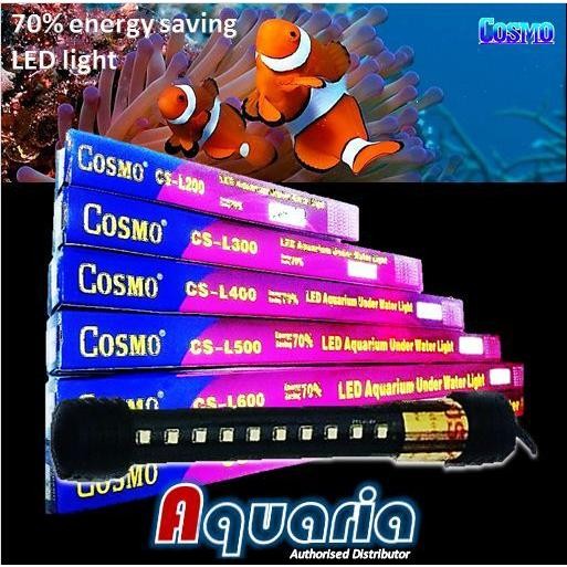 COSMO CS-L800 PUTIHBIRU LAMPU LED 80CM AQUARIUM LIGHTING