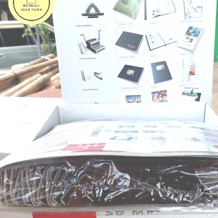 

cover jilid unibind unicover a4 plus 280-340p 36mm asli original kode 811