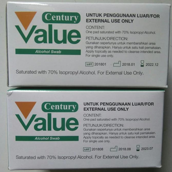 VALUE CENTURY ALCOHOL SWAB LIMITED