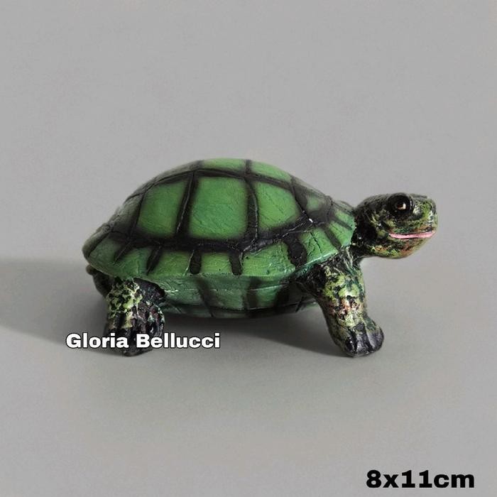 patung kura kura brazil pajangan kura2 brasil turtle *