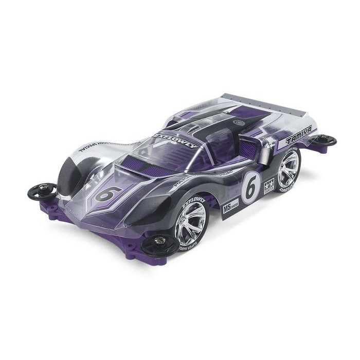 EXFLOWLY POLYCARBONATE BODY SPECIAL (PURPLE) TAMIYA - 95571