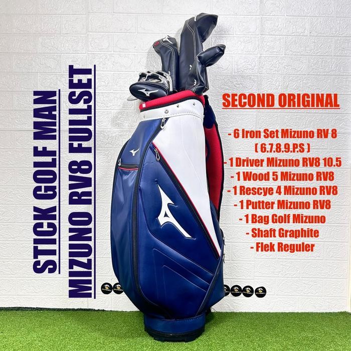 Set Stick Golf MIZUNO Golf Fullset+Bag Second Original - Stick Golf