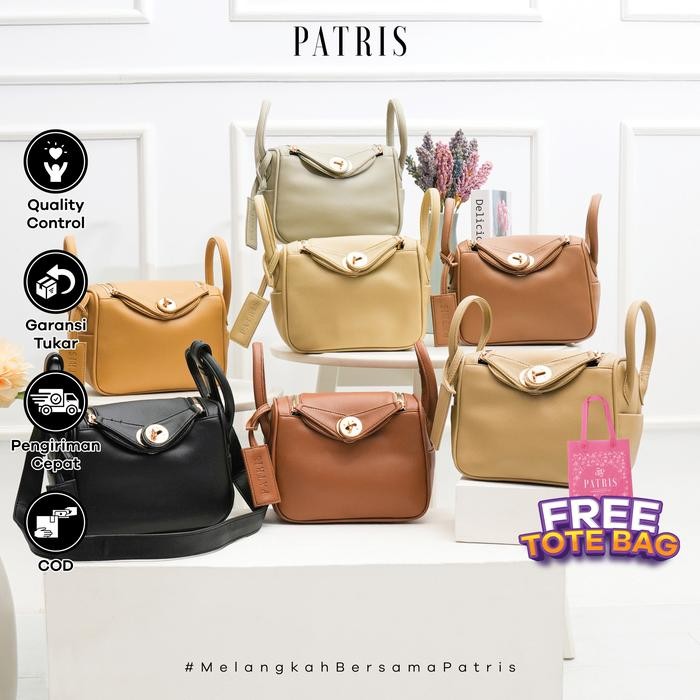 

HX364 PATRIS Lyodra Sling Bag / Tas Wanita Selempang Kulit NEW