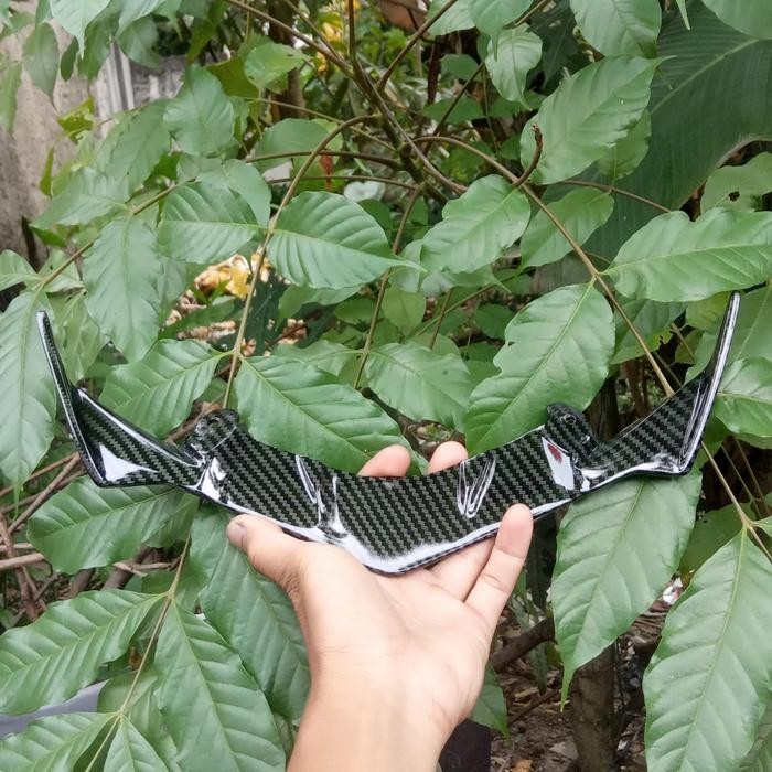 Winglet Honda Beat Karbu Karbon Celup Wtp -Gratisongkir