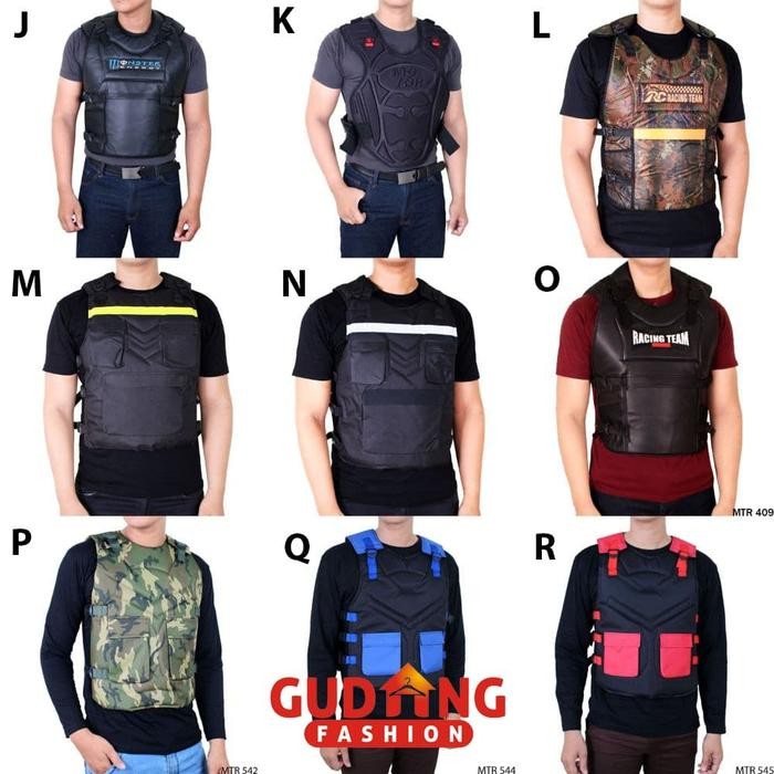 Rompi Motor Army Pria Dewasa Anti Angin -Gratisongkir