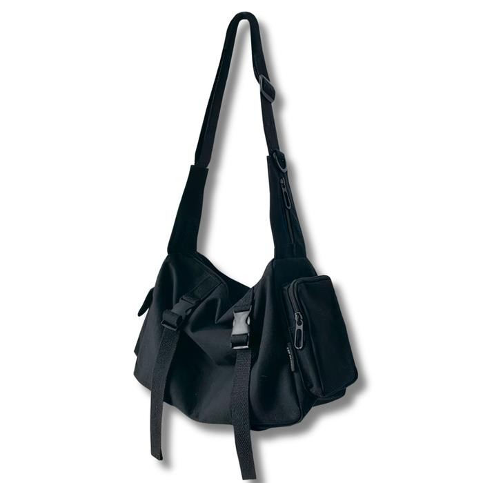 

EK257 [Beli Lokal] Satu Alat ACADEMY Tas Selempang Bahan Kanvas Tebal Premium TERBARU