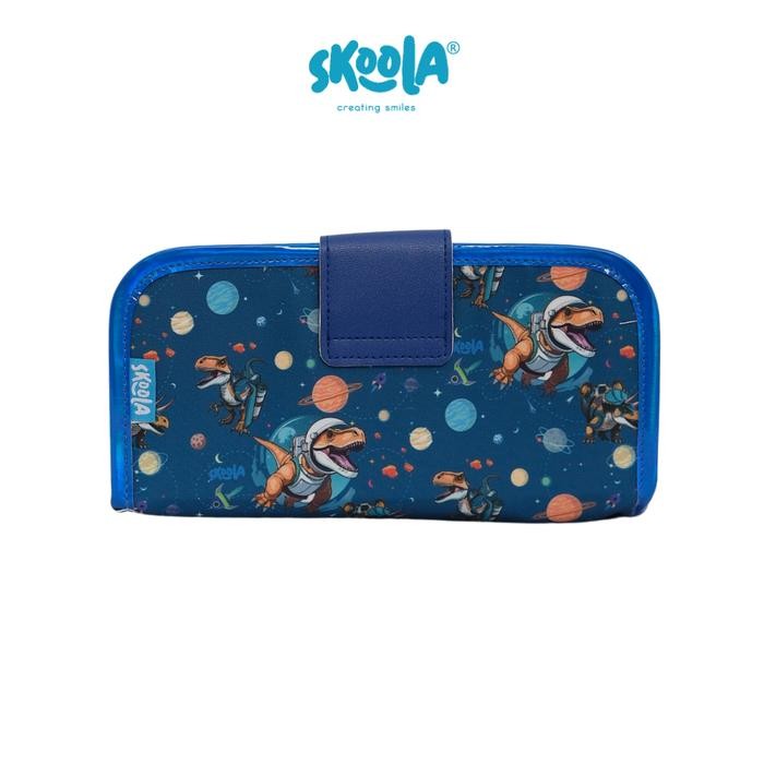 

Skoola Tempat Pensil Lipat 3 Pencil Case Threefold Stationery Anak Laki - Laki Lucu Cars Cosmodino -