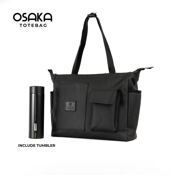 

TI750 CAGHO I Osaka Totebag I Slingbag Pria I Totebag Anti Air I Tas Selempang CUCI GUDANG