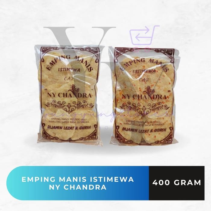 

Emping Manis / Pedas Istimewa Ny Chandra 400 Gram