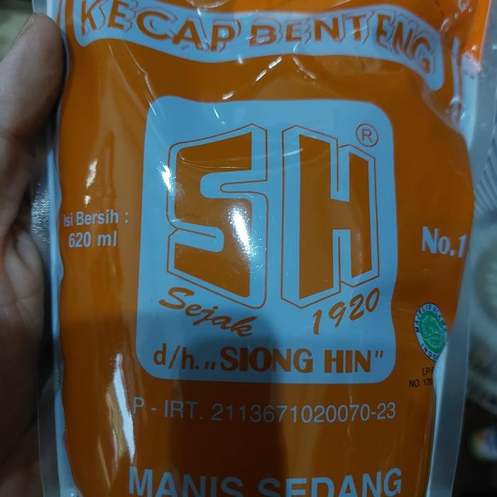 

Kecap Manis Benteng Sh Refill 620 Ml