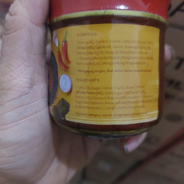 

Sambal Terasi Cap Dua Belibis 170 Gram