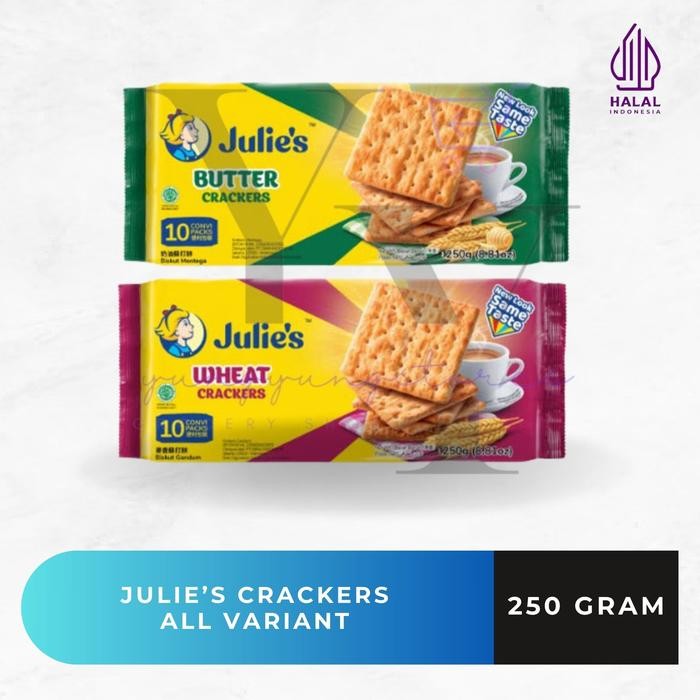 

Julie'S Butter / Wheat Crackers 250 Gram