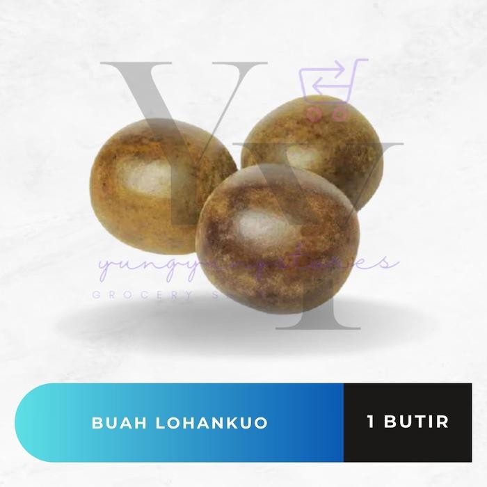 

[Butir] Buah Lo Han Kuo / Biji Lohankuo / Monk Fruit Jumbo