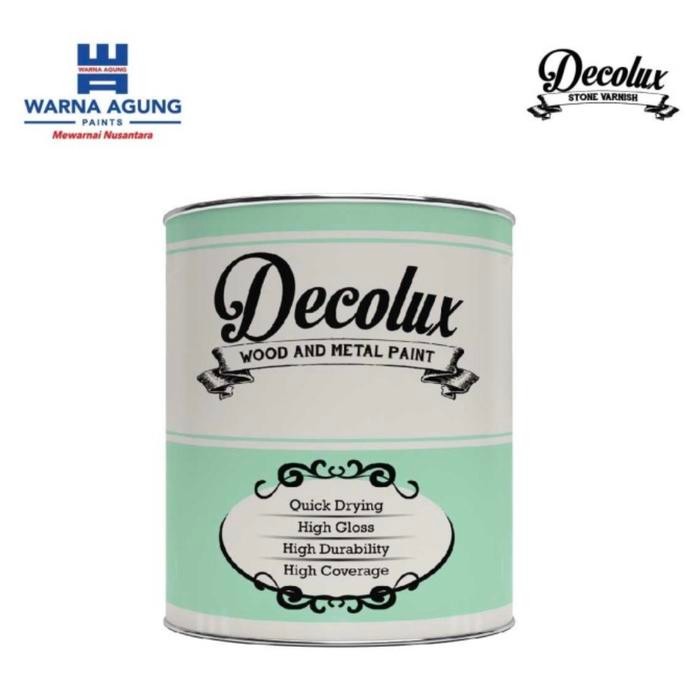 Cat Kayu Dan Besi Decolux 0.9 Liter Cat Synthetic Enamel