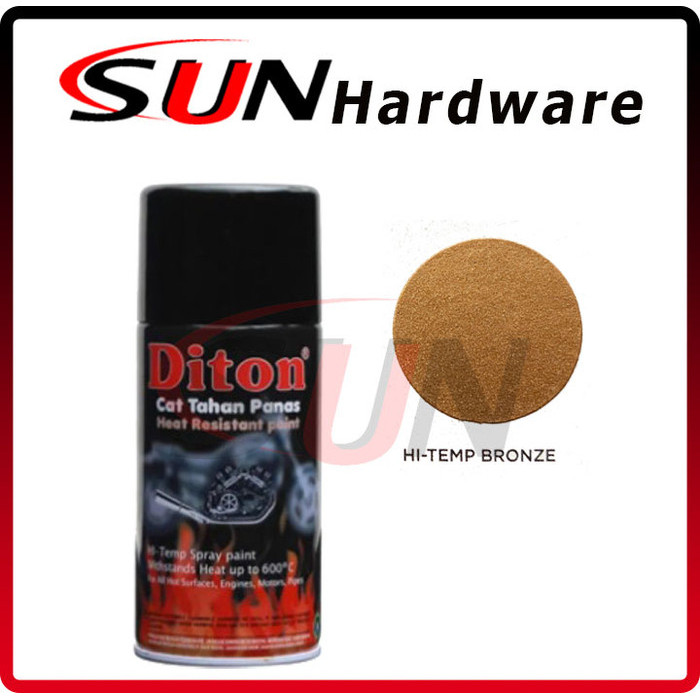 Pylox Pilox Piloks DITON HI Temp Anti panas Paint 300 cc Knalpot