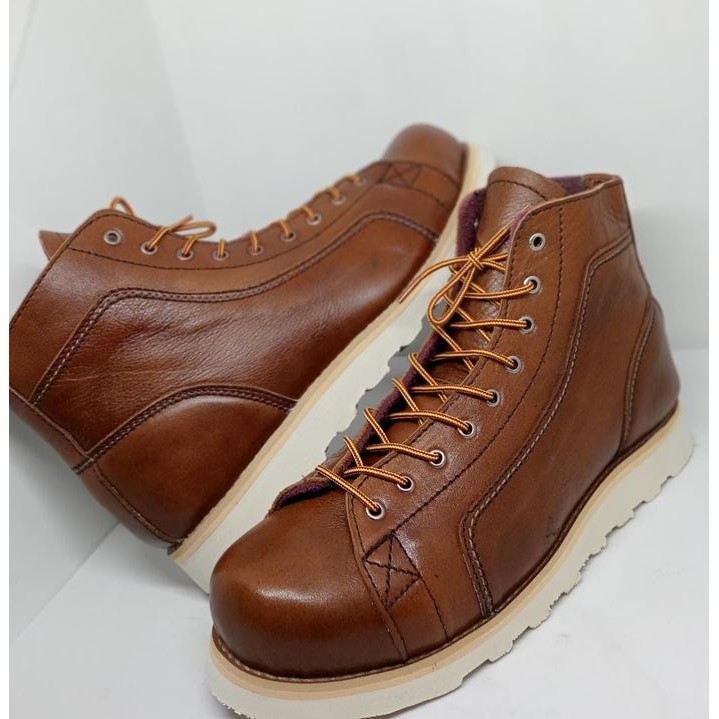 monkey boots xrider leather non safety ll sepatu xrider monkey boots