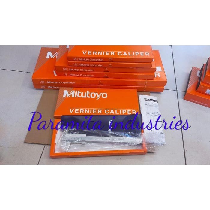 Mitutoyo 6" 530 104 Vernier Caliper Sigmat Mitutoyo 6 Inch Original