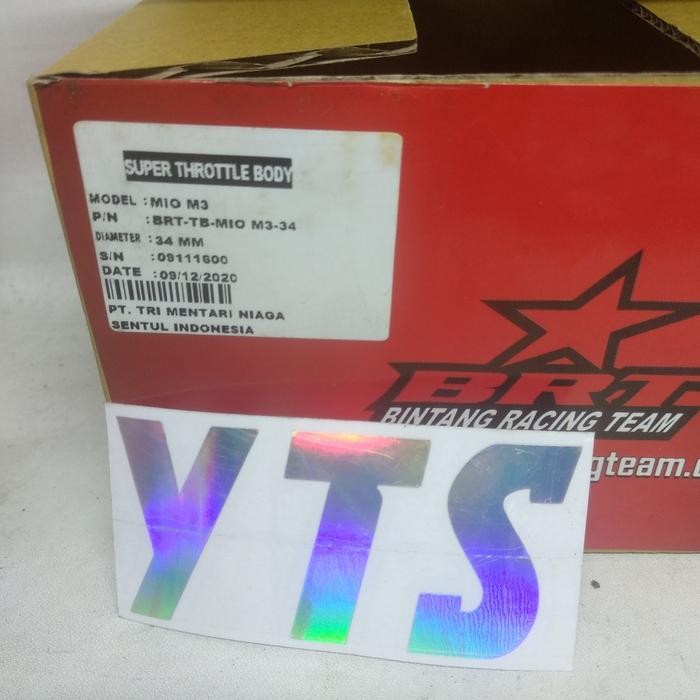 Laris Throttle Body Brt/Tb Brt Intake Manifold Mio M3 Ukuran 32 34