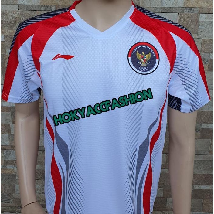 Kaos Baju Badminton Lining Li-Ning Olmpiade Tokyo 2020 Original Terbaru Best Quality 100% Original