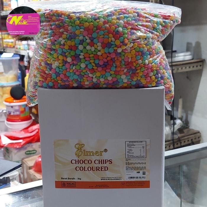 

Elmer Chocochip Rainbow 3Kg Khusus Grab Gojek