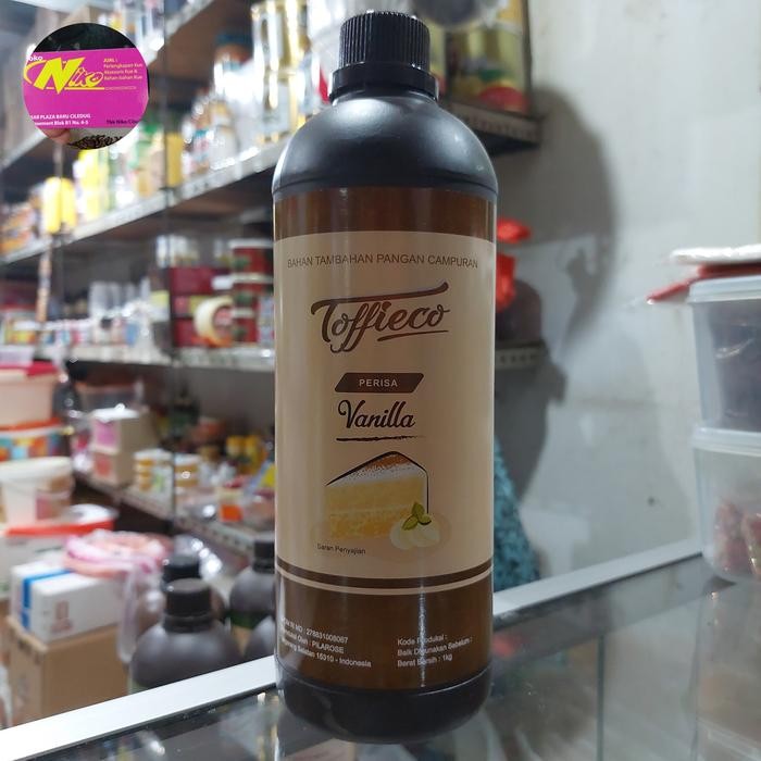 

Pasta Toffieco Vanilla, Vanila 1 Kg Khusus Grab Dan Gojek