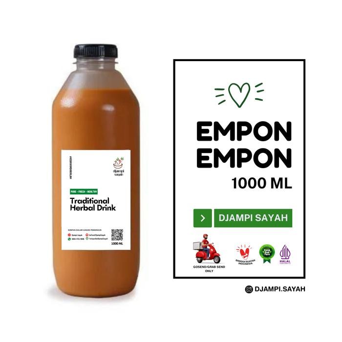 

Vanilla.storee MIX VARIAN (CAMPUR) JAMU KUNYIT/SEREH/TEMULAWAK/JAHE MERAH 1000ML