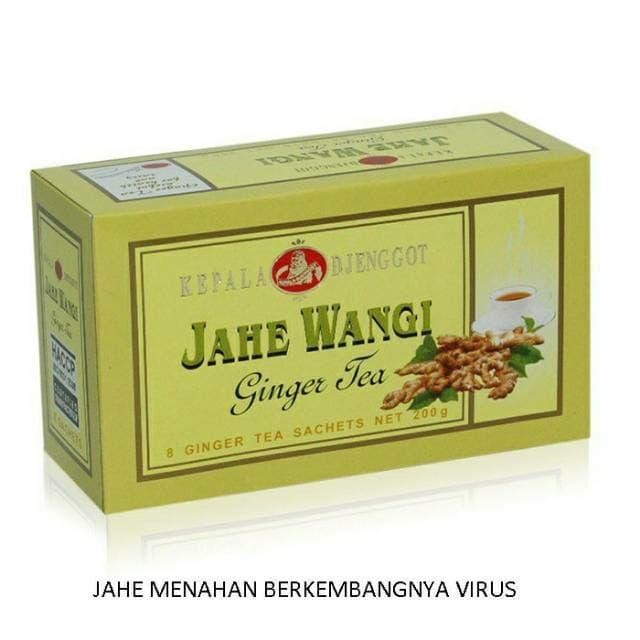 

Vanilla.storee Teh Jahe Wangi Kepala Djenggot 200gr isi 8 sct