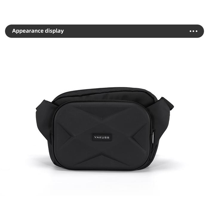 

XU156 Tas Selempang Pria Anti Maling YAKUSS - Tas Bahu untuk Wanita & Pria, Tas Pinggang Selempang