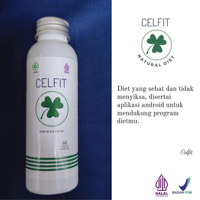 

CELFIT NATURAL DIET - Obat Pelangsing Badan Herbal Alami 60 Kapsul
