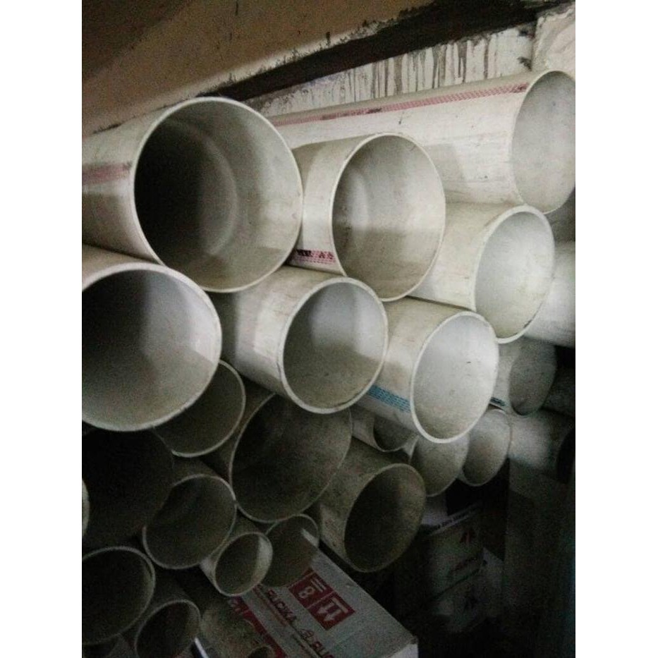 PIPA PVC WAVIN 4" D (PER 1/2 METER = 50 CM) PIPA PRALON WAVIN