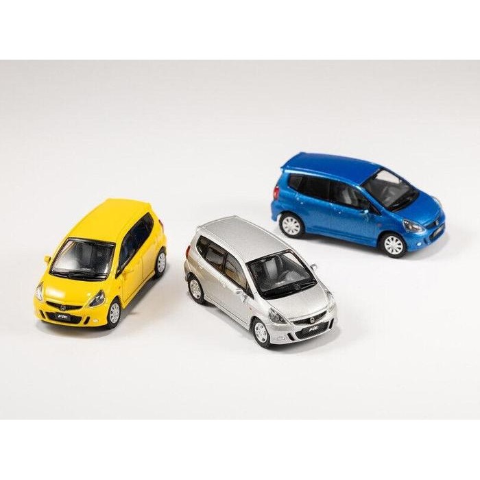 1/64 Gcd Honda Fit Jazz Diecast Model Mobil Miniatur Gaincorp