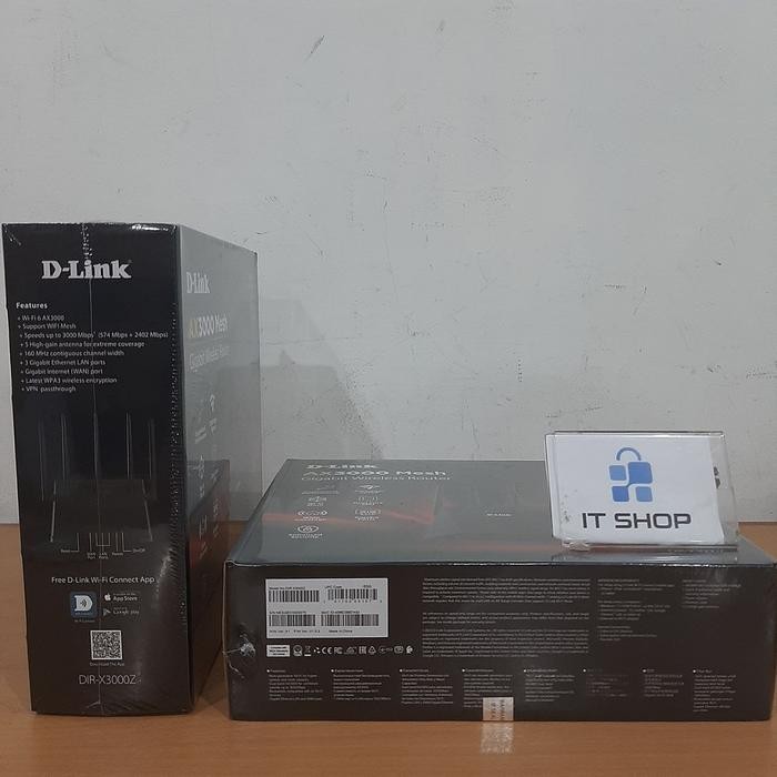 D-Link DIR X3000Z AX3000 Mesh Gigabit Wireless Router Surgabelanja