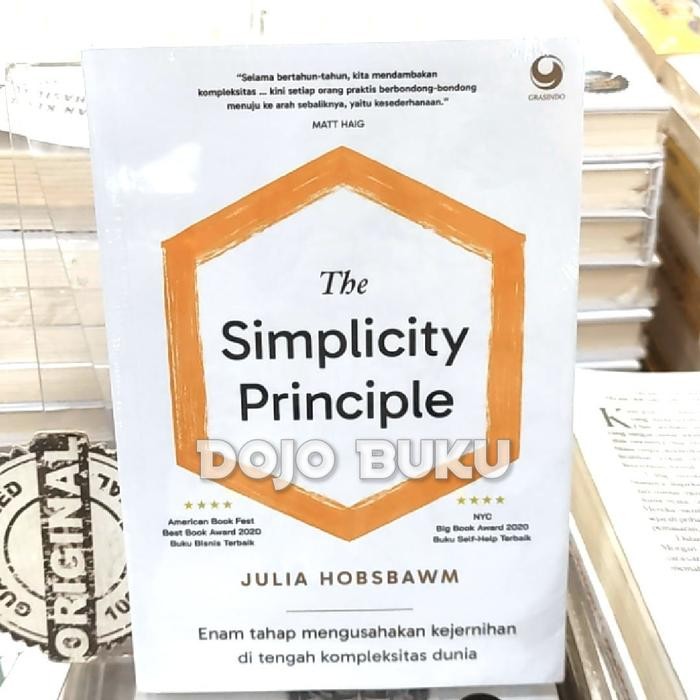 

SALE !!! BUKU THE SIMPLICITY PRINCIPLE : ENAM TAHAP MENGUSAHAKAN KEJERNIHAN DI TENGAH KOMPLEKSITAS