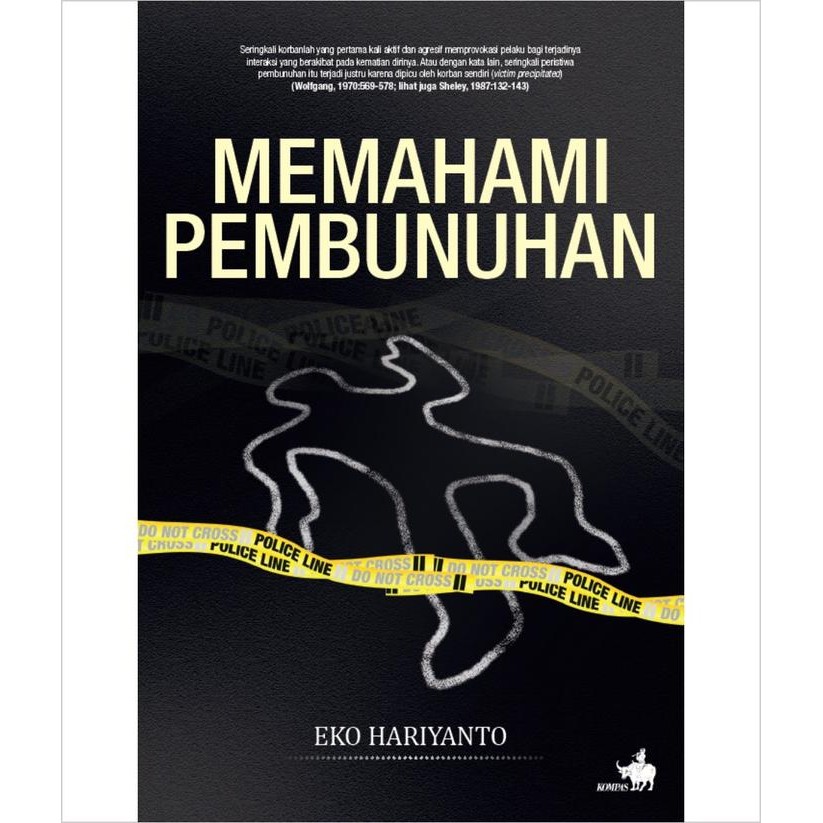 

SALE !!! BUKU MEMAHAMI PEMBUNUHAN BY EKO HARIYANTO READYY